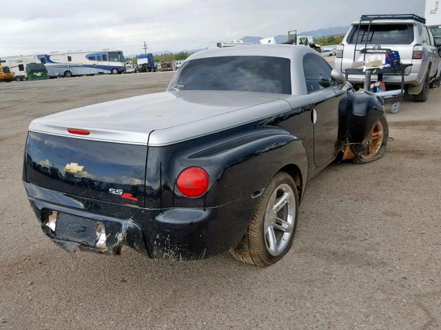 1GCES14H76B122745 - 2006 CHEVROLET SSR TWO TONE photo 4