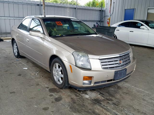 1G6DP577560113452 - 2006 CADILLAC CTS HI FEA BEIGE photo 1