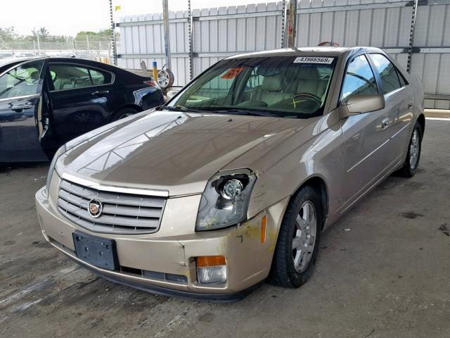 1G6DP577560113452 - 2006 CADILLAC CTS HI FEA BEIGE photo 2