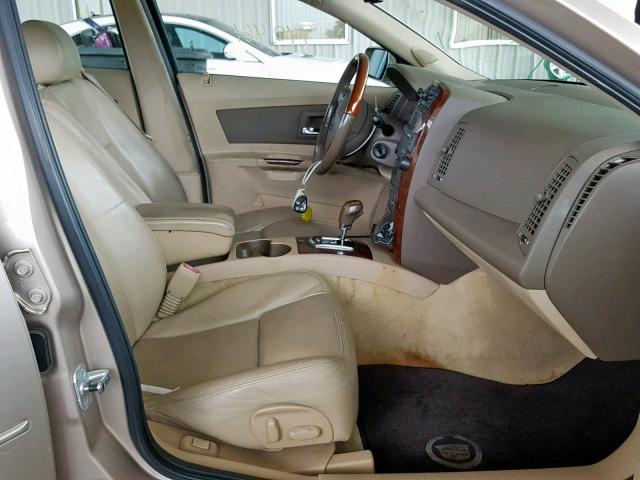 1G6DP577560113452 - 2006 CADILLAC CTS HI FEA BEIGE photo 5