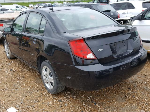 1G8AZ55F87Z101520 - 2007 SATURN ION LEVEL BLACK photo 3