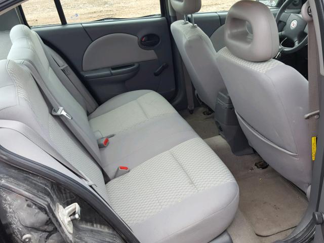 1G8AZ55F87Z101520 - 2007 SATURN ION LEVEL BLACK photo 6
