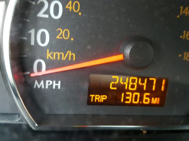 1G8AZ55F87Z101520 - 2007 SATURN ION LEVEL BLACK photo 8