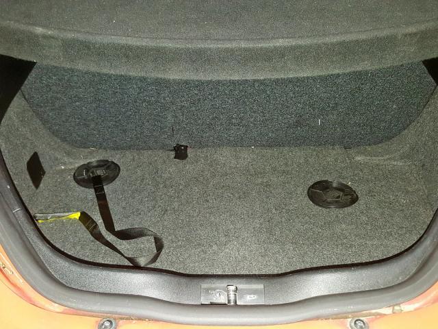 3VWBK21C83M422197 - 2003 VOLKSWAGEN NEW BEETLE ნარინჯისფერი ფოტო 10