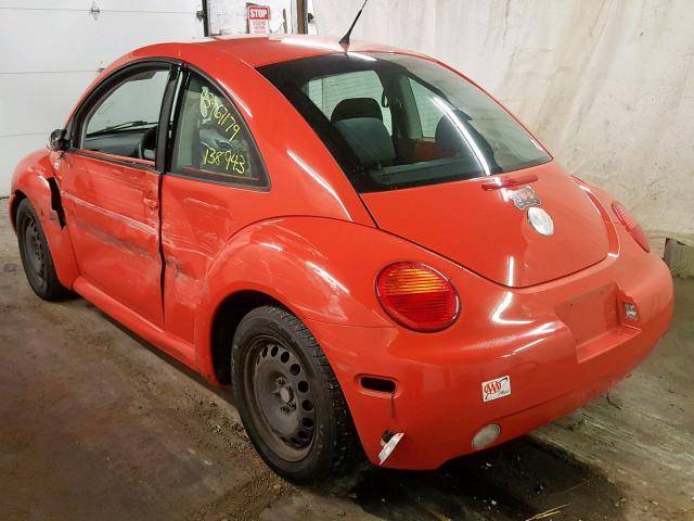 3VWBK21C83M422197 - 2003 VOLKSWAGEN NEW BEETLE ნარინჯისფერი ფოტო 3