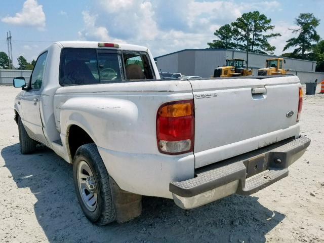 1FTYR10C5WTA75504 - 1998 FORD RANGER WHITE photo 3