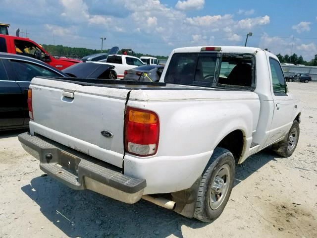 1FTYR10C5WTA75504 - 1998 FORD RANGER WHITE photo 4