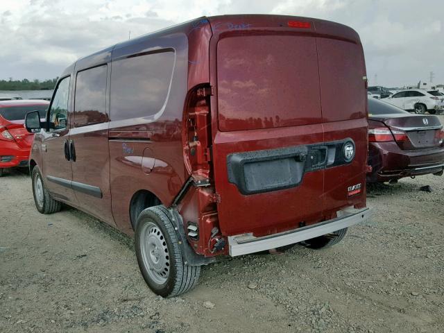 ZFBERFAB6J6L11416 - 2018 RAM PROMASTER 红色 照片 3