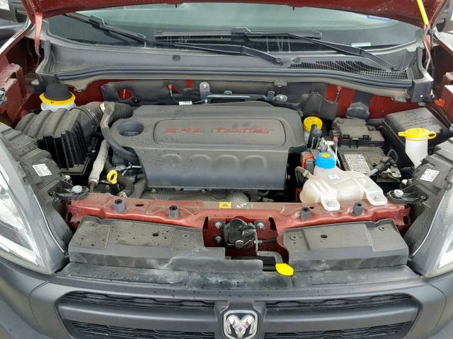 ZFBERFAB6J6L11416 - 2018 RAM PROMASTER 红色 照片 5