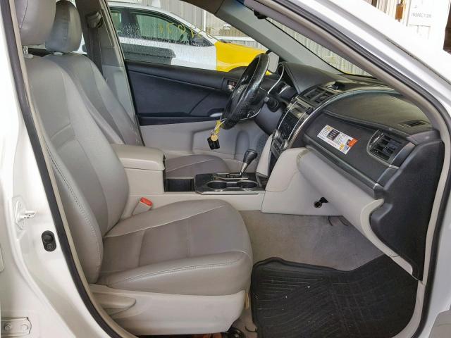 4T1BD1FK7CU017186 - 2012 TOYOTA CAMRY HYBR TWO TONE photo 5