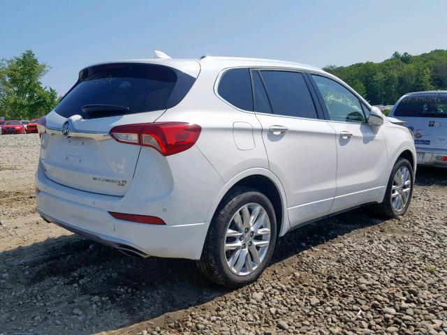 LRBFX3SX8KD025949 - 2019 BUICK ENVISION P WHITE photo 4