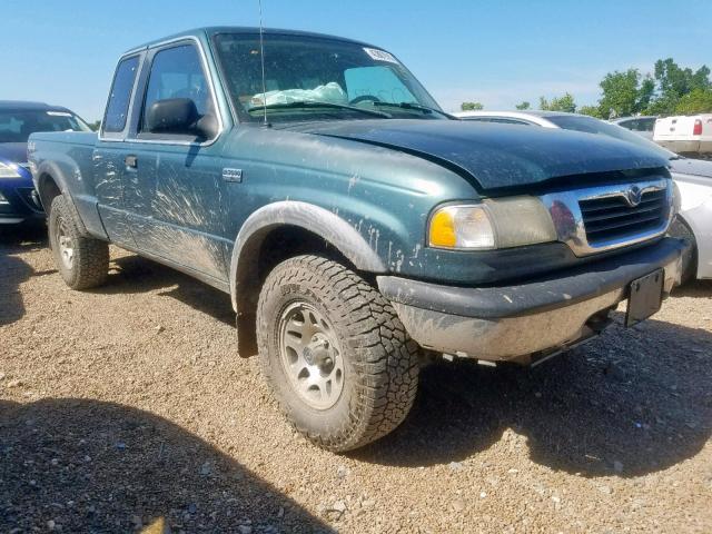 4F4ZR17V0XTM09362 - 1999 MAZDA B3000 CAB GREEN photo 1