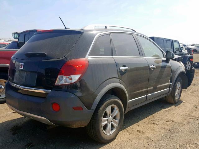 3GSCL33P18S655369 - 2008 SATURN VUE XE BLACK photo 4