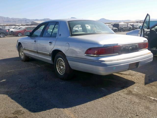 2MELM75WXPX647071 - 1993 MERCURY GRAND MARQ GRAY photo 3