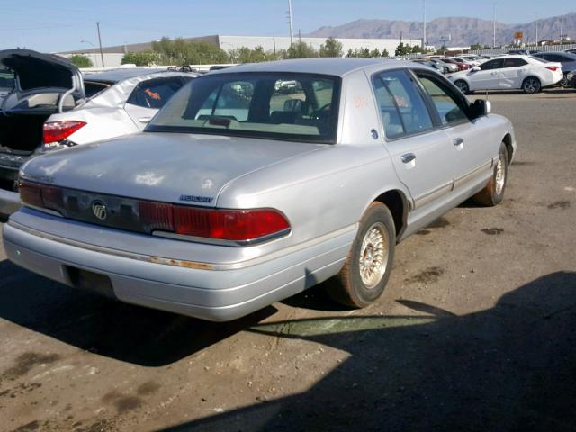 2MELM75WXPX647071 - 1993 MERCURY GRAND MARQ GRAY photo 4