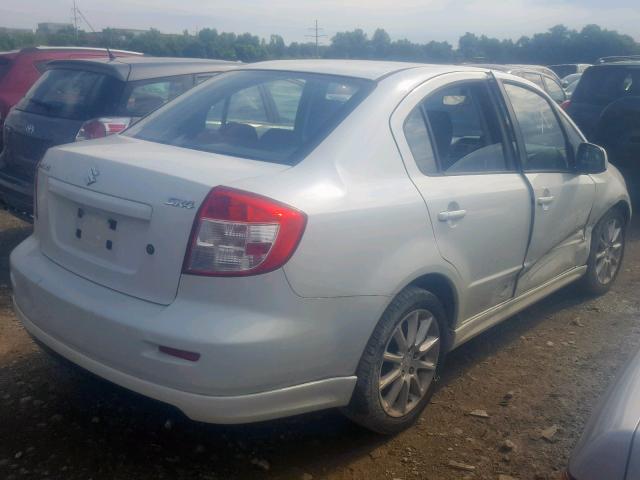 JS2YC414485102683 - 2008 SUZUKI SX4 WHITE photo 4