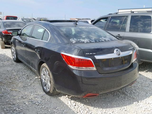 1G4GH5E35CF346369 - 2012 BUICK LACROSSE P BLACK photo 3