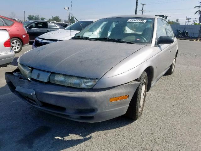 1G8ZH5280TZ262756 - 1996 SATURN SL1 GRAY photo 2