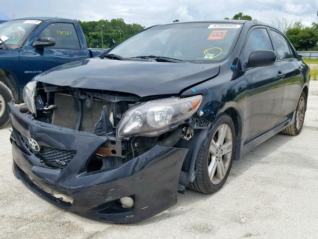 2T1BE40E59C027386 - 2009 TOYOTA COROLLA XR 黑色 照片 2