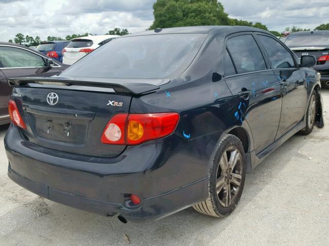 2T1BE40E59C027386 - 2009 TOYOTA COROLLA XR 黑色 照片 4