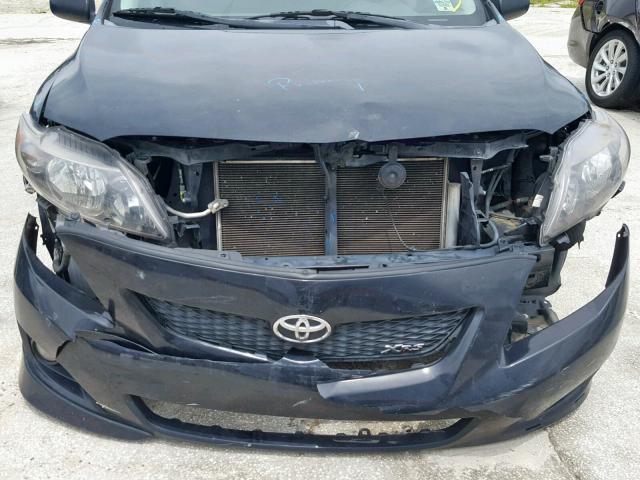 2T1BE40E59C027386 - 2009 TOYOTA COROLLA XR 黑色 照片 9