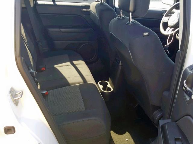 1C4NJCBA1ED812353 - 2014 JEEP COMPASS SP თეთრი ფოტო 6