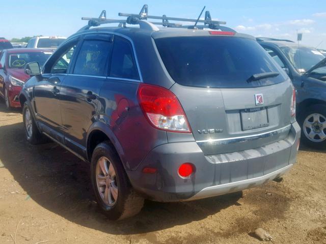 3GSCL33P09S596672 - 2009 SATURN VUE XE GRAY photo 3