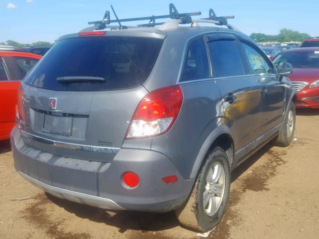 3GSCL33P09S596672 - 2009 SATURN VUE XE GRAY photo 4