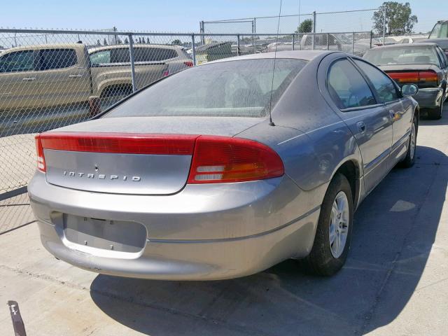 2B3HD46R4XH807245 - 1999 DODGE INTREPID SILVER photo 4