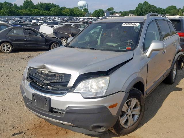 3GSCL33P48S678189 - 2008 SATURN VUE XE SILVER photo 2