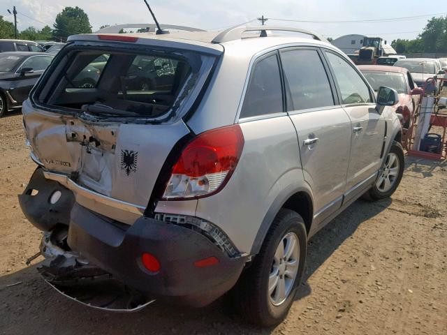 3GSCL33P48S678189 - 2008 SATURN VUE XE SILVER photo 4