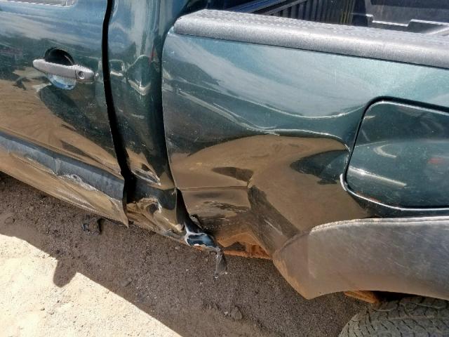 5TEPX42N79Z637720 - 2009 TOYOTA TACOMA GREEN photo 9