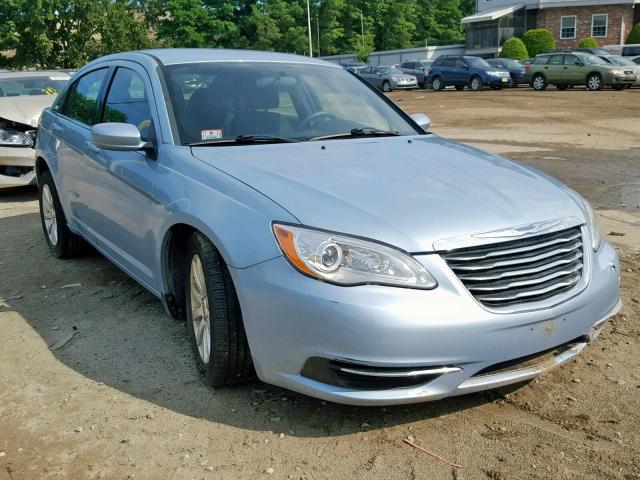 1C3CCBBB8DN503819 - 2013 CHRYSLER 200 TOURIN BLUE photo 1