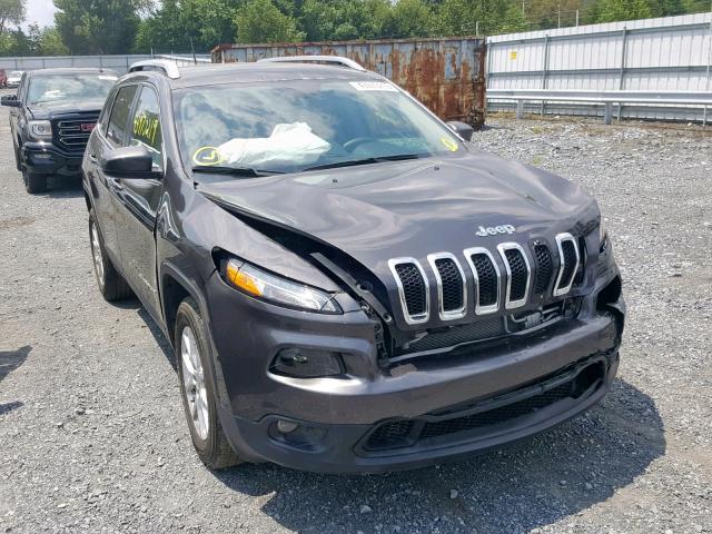 1C4PJMCB6HW649326 - 2017 JEEP CHEROKEE L CHARCOAL photo 1