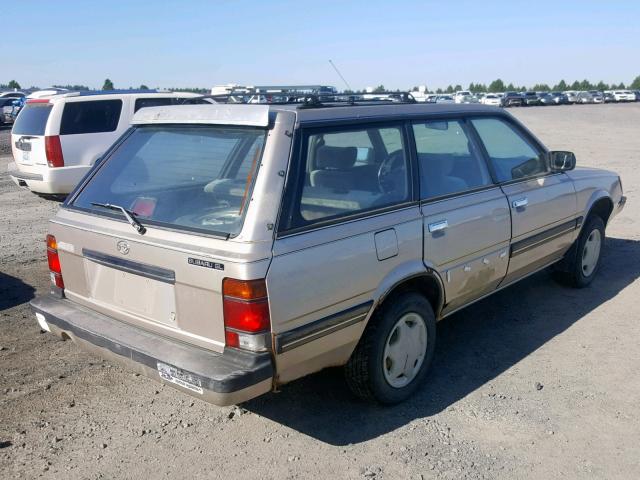 JF2AN53B4JE438624 - 1988 SUBARU GL 4WD BEIGE photo 4