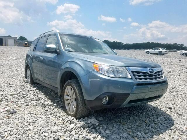 JF2SHAGC6BH752377 - 2011 SUBARU FORESTER T BLUE photo 1