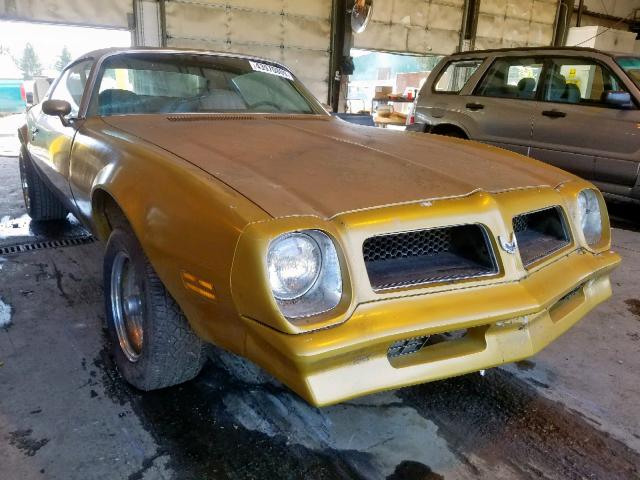 2T87M4N125939 - 1974 PONTIAC FIREBIRD GOLD photo 1