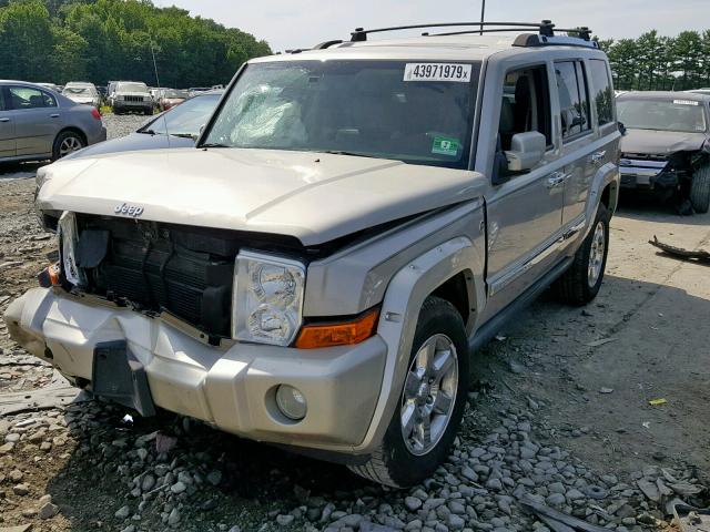 1J8HG68218C182785 - 2008 JEEP COMMANDER ვერცხლისფერი ფოტო 2