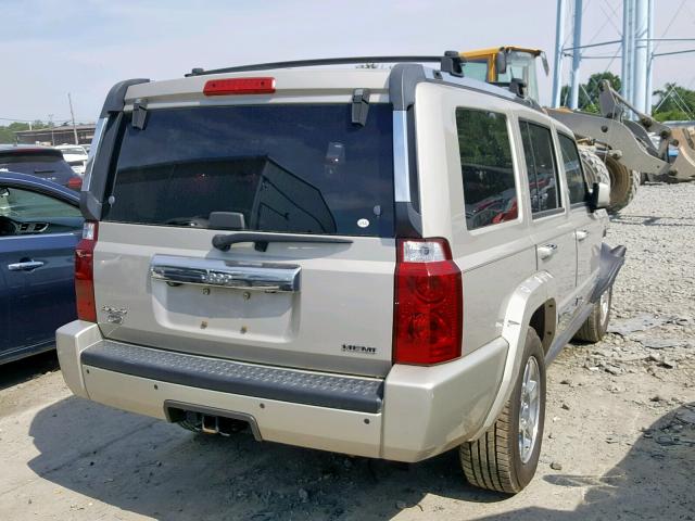 1J8HG68218C182785 - 2008 JEEP COMMANDER ვერცხლისფერი ფოტო 4