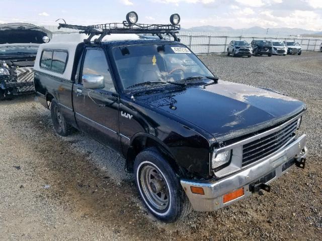 J8ZBR14N1B8258826 - 1981 CHEVROLET LUV BLACK photo 1