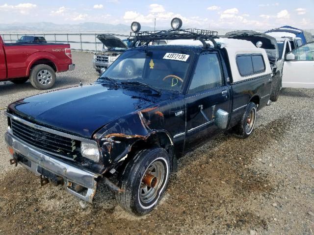 J8ZBR14N1B8258826 - 1981 CHEVROLET LUV BLACK photo 2