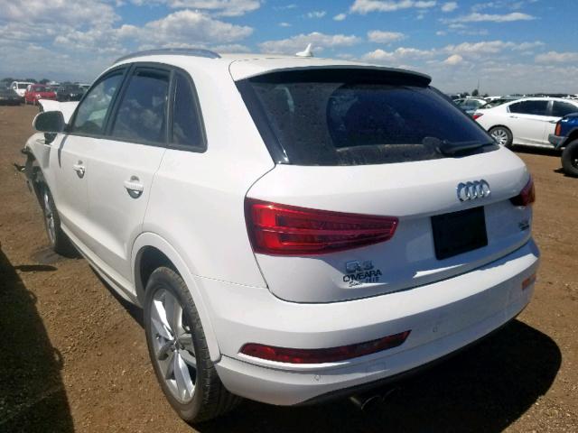 WA1ECCFS8HR013748 - 2017 AUDI Q3 PREMIUM WHITE photo 3