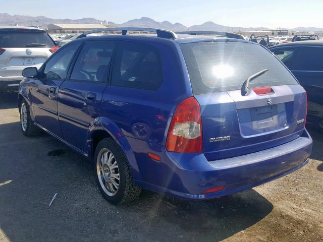 KL5JD86Z35K096575 - 2005 SUZUKI FORENZA S BLUE photo 3