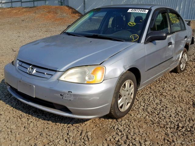 2HGES16163H550150 - 2003 HONDA CIVIC DX SILVER photo 2