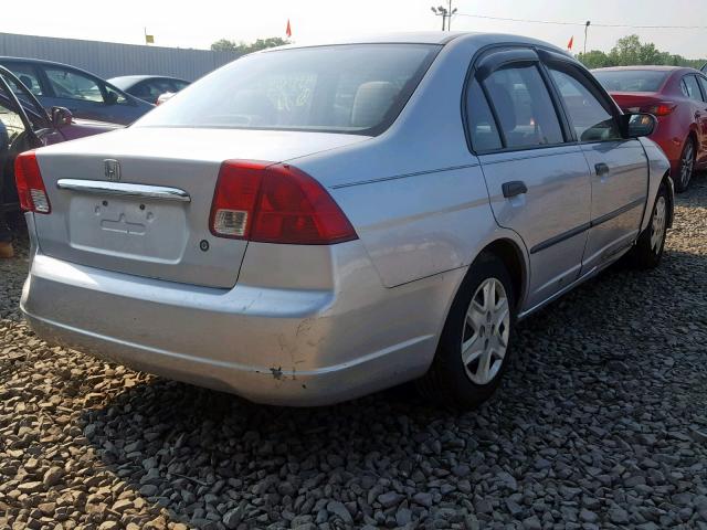 2HGES16163H550150 - 2003 HONDA CIVIC DX SILVER photo 4