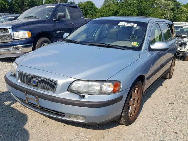 YV1SW53D911020630 - 2001 VOLVO V70 T5 TUR BLUE photo 2