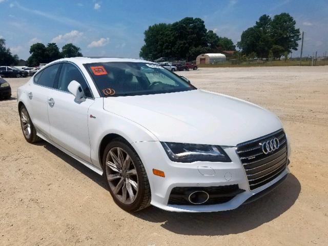 WAU3GAFC9DN047176 - 2013 AUDI A7 PRESTIG WHITE photo 1