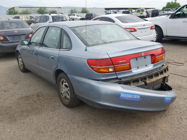 1G8JU54F92Y597359 - 2002 SATURN L200 BLUE photo 3