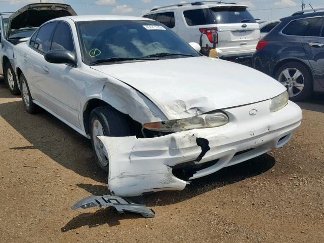 1G3NL52F44C217504 - 2004 OLDSMOBILE ALERO GL WHITE photo 1