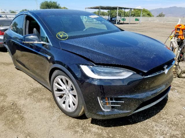 5YJXCBE27JF091881 - 2018 TESLA MODEL X BLACK photo 1